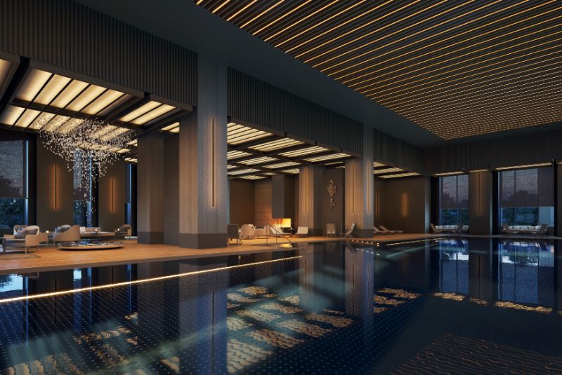 Janu Tokyo pool
